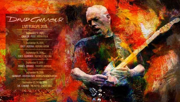 David Gilmour 2015 TPA banner
