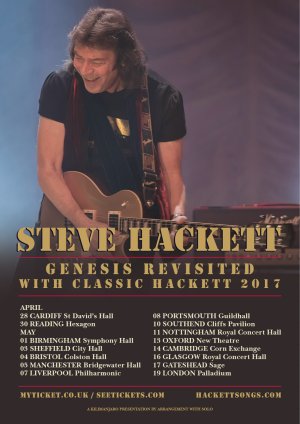 Steve Hackett Tour 2017