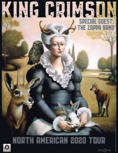 King Crimson with The Zappa Band Summer 2020 Poster