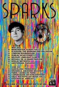 Sparks 2021 Tour Poster