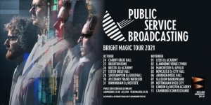 Public Service Broadcasting UK Tour Poster 2021