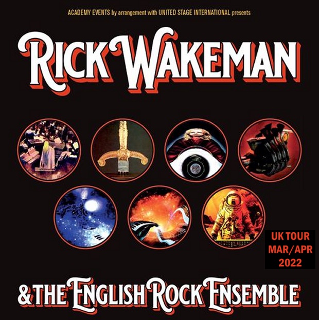 Rick Wakeman and The English Rock Ensemble UK Tour