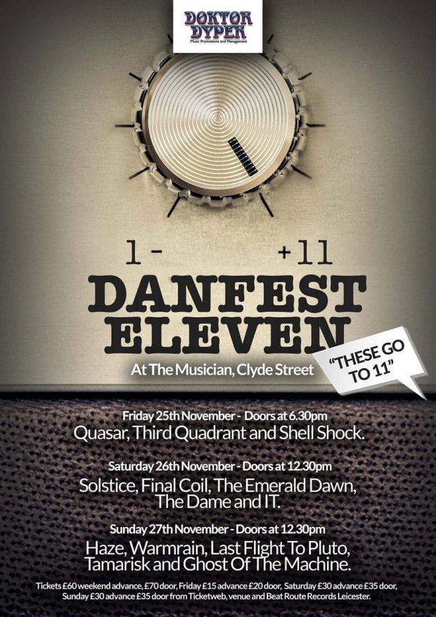 DanFest Eleven festival poster
