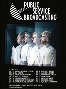 Public Service Broadcasting 2022 Tour Poster
