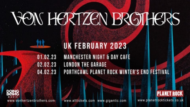 Von Hertzen Brothers - UK Tour Poster 2023