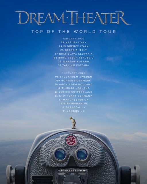Dream Theater_2023 Tour Poster
