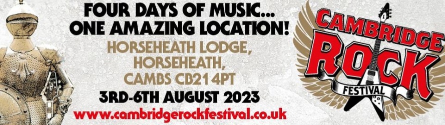 Cambridge Rock Festival banner