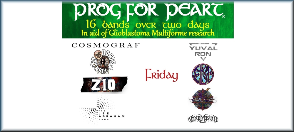Prog For Peart - TPA banner Day One