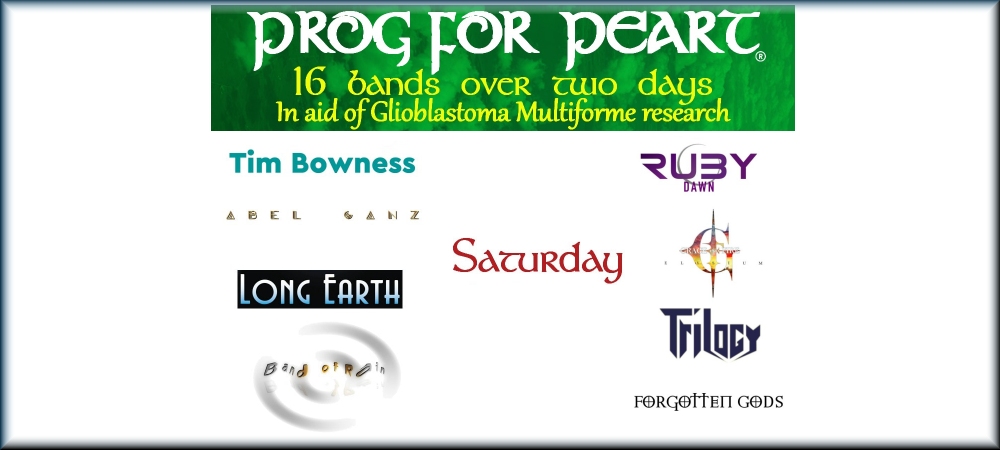 Prog For Peart - TPA banner Day One