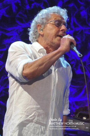 The Who, Roger Daltrey - photo by Matthew North Music