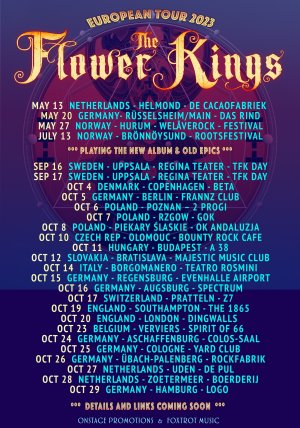 The Flower Kings tour poster