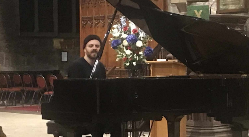 Adam Kromelow (Genesis Piano Project) at St Andrew's Church Newcastle
