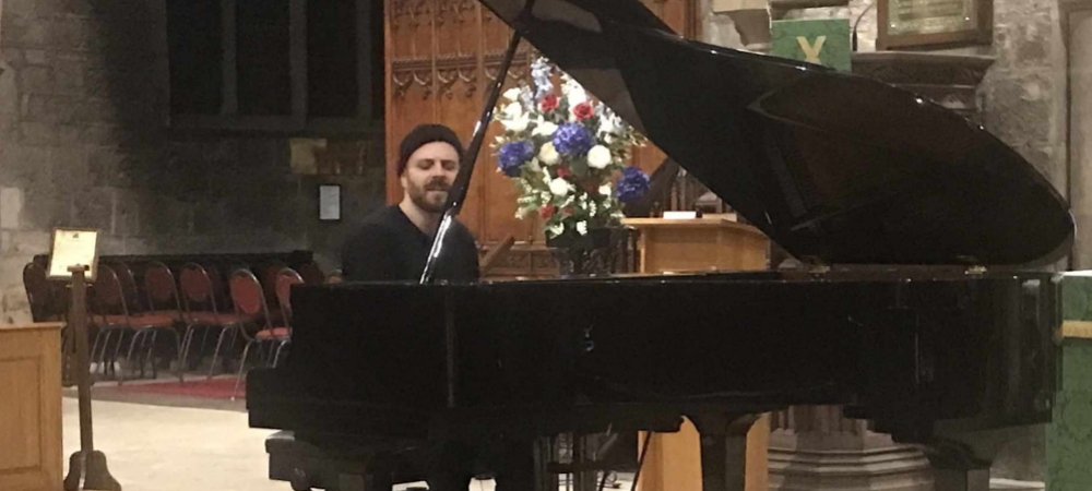 Adam Kromelow (Genesis Piano Project) at St Andrew's Church Newcastle