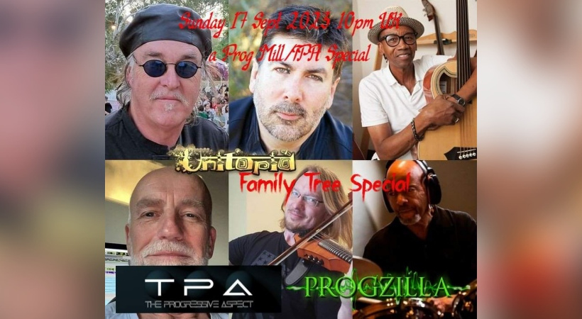 The Unitopia Family Tree Special on The Prog Mill [Audio Feature]