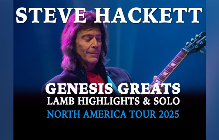 Steve Hackett at Warner Theatre 2025_TPA banner