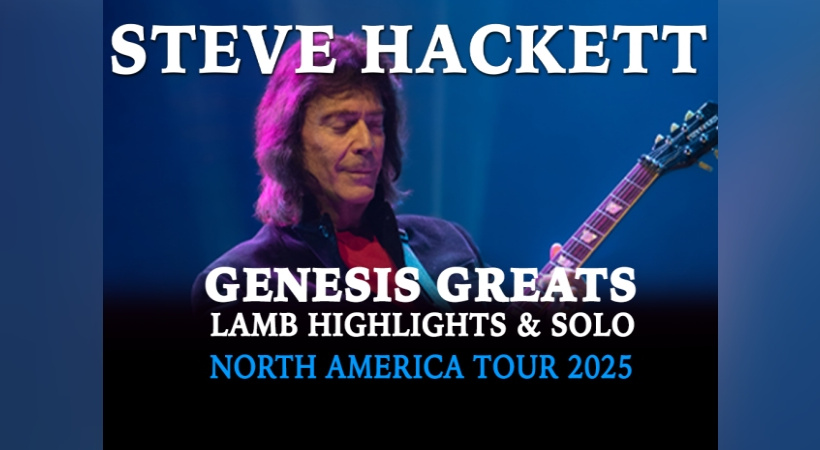 Steve Hackett at Warner Theatre 2025_TPA banner