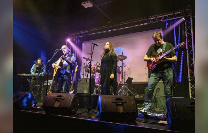 John Hackett Band at Darlington Forum 2025 - TPA banner