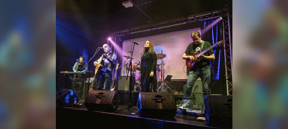 John Hackett Band at Darlington Forum 2025 - TPA banner