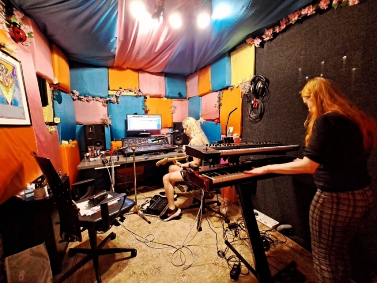 EBB in the Studio