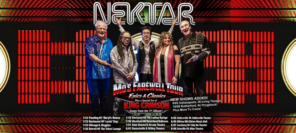 Nektar at Tally Ho Theater VA - August 2026