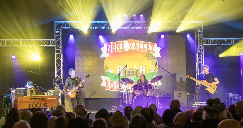 Focus at NVRF (Nene Valley Rock Festival - Day Three 2026